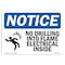 Signmission OSHA Sign, 18" H, Rigid Plastic, No Drilling Into Frame Electrical Sign With Symbol, Landscape OS-NS-P-1824-L-14491 - alternate 1